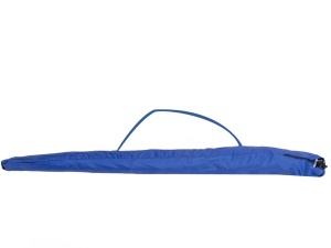 Umbrela de plaja tip cort, 240x230 cm – protectie solara, antivant, pliabila, cu husa - Img 2