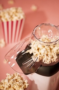 Aparat de popcorn, Adler CR4458, 1200 W, capac transparent, alb - Img 2