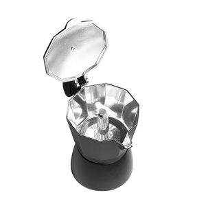 Espressor moka, Adler AD4421, 6 cesti, maner termoizolat, negru - Img 5