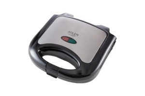 Sandwich Maker Adler AD 3015, 850W, Placi antiaderente, Indicator luminos, Picioare antiderapante - Img 3