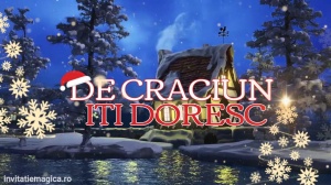 Felicitare cu tematica de Craciun Gratuita sau personalizata CF05