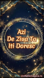Felicitare video personalizata cu elemente AURII FELA47