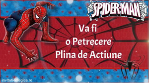 Invitatie Spiderman cod SP08 - Img 4
