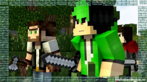 Invitatie video cu tematica Minecreaft cod MC03 - Img 2