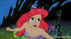 Invitatie Video Mica Sirena Ariel cod MS03 - Img 3