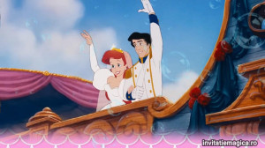 Invitatie Video Mica Sirena Ariel cod MS06 - Img 2