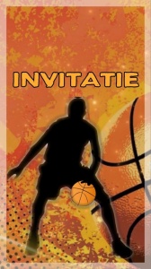 Invitatie video personalizata cu tematica Baschet, Basketball cod BAS05