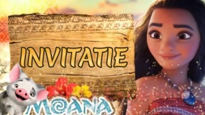 Invitatie video personalizata cu tematica Moana cod MOA01
