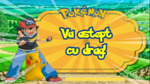 Invitatie video Pokemon, Pikachu cod PO01 - Img 4