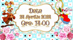 Invitatie Video tematica Alice in tara Minunilor cod ALI02 - Img 6
