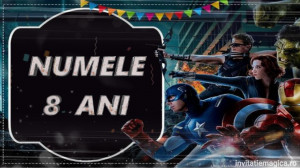 Invitatie Video tematica Avengers Marvel cod AVE01 - Img 2