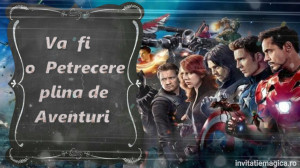 Invitatie Video tematica Eroii Avengers Marvel cod AVE02 - Img 6