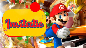 Invitatie Video tematica Super Mario cod SM01 - Img 2