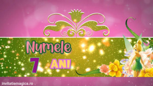 Invitatie Video tematica Tinkerbell cod TINK01 - Img 6