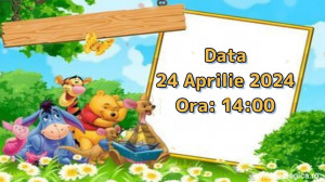 Invitatie Video tematica Winnie the Pooh cod WIN02 - Img 5