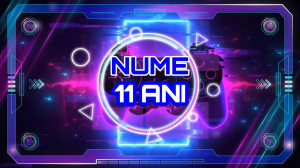 Video party invitation with Gaming theme code GM02 - Img 2