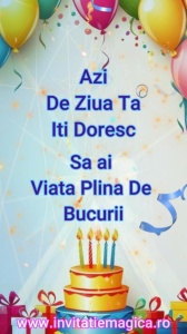 Felicitare Video cu tematica Baloane BALM21