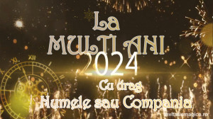Felicitare video personalizata Anul Nou Revelion HNY24 - Img 7