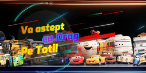 Invitatie Video Cars, Fulger McQeen cod CA02