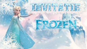 Invitatie Video cod FZ04 Frozen, Ana si Elsa, Olaf - Img 2