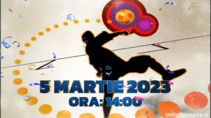 Invitatie video cu tematica fotbal FB02 pentru baieti - Img 3