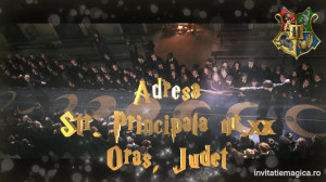 Invitatie video cu tematica Harry Potter Magie cod HP05 - Img 4