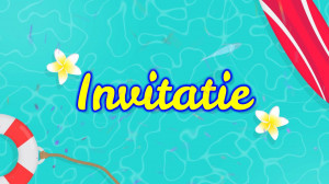Invitatie video cu tematica Piscina, Picnic, Parc, Natura cod PN03