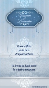 Invitatie video personalizata pentru Nunta cod NUN36