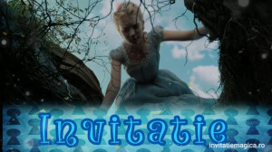 Invitatie Video tematica Alice in tara Minunilor cod ALI02