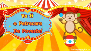 Invitatie Video tematica Circ, Clown, Dresura, Magie cod CIRC01 - Img 5