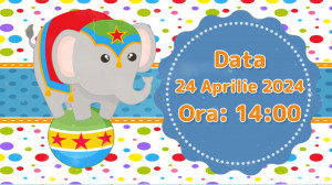 Invitatie Video tematica Circ, Clown, Dresura, Magie cod CIRC03 - Img 3