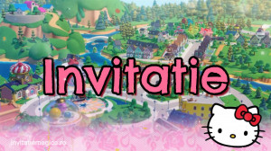 Invitatie Video tematica Hello Kitty cod HK02