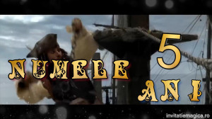 Invitatie Video tematica Pirati din Caraibe cod PIR03 - Img 5