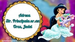 Invitatie Video tematica Printesa Jasmine cod JAS01 - Img 5
