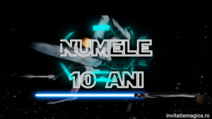 Invitatie Video tematica Star Wars cod STAR05 - Img 2