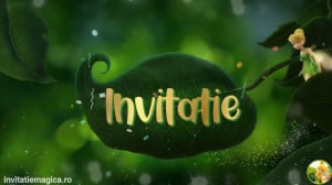 Invitatie Video tematica Tinkerbell cod TINK01