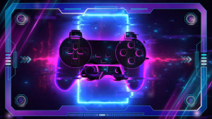 Video party invitation with Gaming theme code GM02 - Img 3