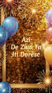 Felicitare video personalizata cu elemente AURII FELA01