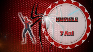 Invitatie Spiderman cod SP03