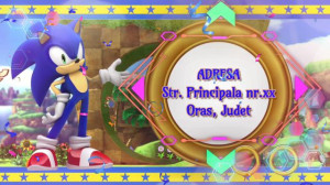 Invitatie Video cod SC03 Sonic - Img 2