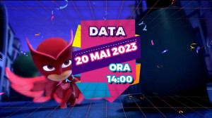 Invitatie Video cu tematica Eroi in Pijamale, PJMasks cod EP02 - Img 2