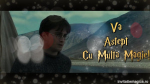 Invitatie video cu tematica Harry Potter Magie cod HP02 - Img 2
