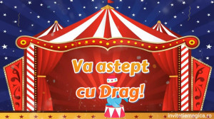 Invitatie Video tematica Circ, Clown, Dresura, Magie cod CIRC01 - Img 6