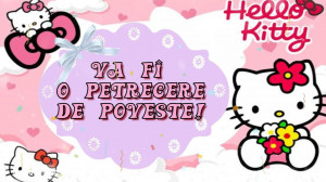 Invitatie Video tematica Hello Kitty cod HK01 - Img 4