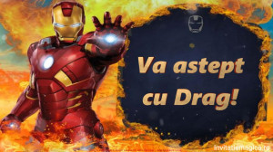 Invitatie Video tematica IronMan cod IRO01 - Img 2