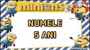 Invitatie Video tematica Minioni cod MIN01 - Img 4