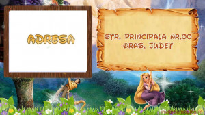 Invitatie Video tematica Printesa Rapunzel cod RAP01 - Img 4