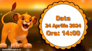 Invitatie Video tematica Regele Leu cod LEU01 - Img 3
