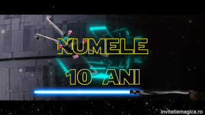 Invitatie Video tematica Star Wars cod STAR02 - Img 2