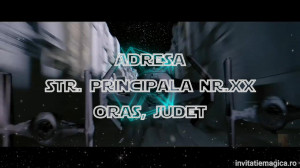 Invitatie Video tematica Star Wars cod STAR03 - Img 5